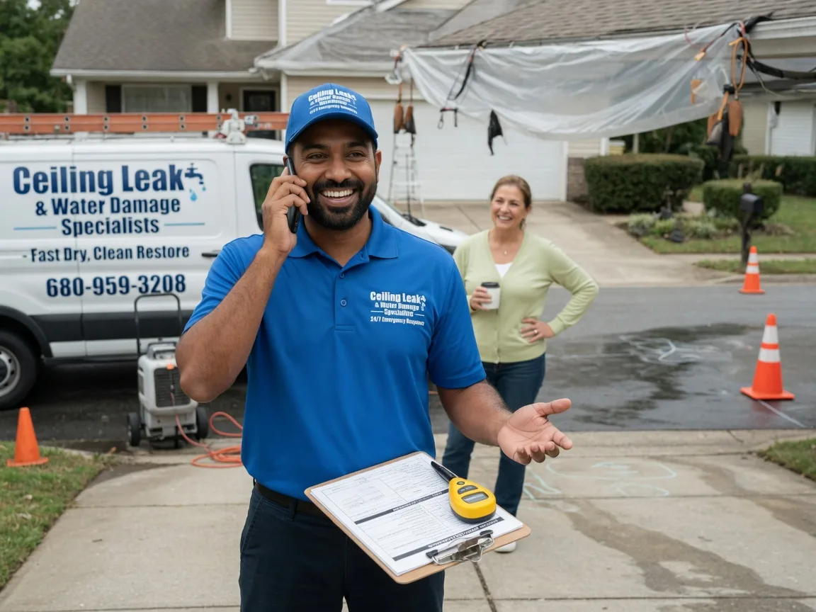 Ceiling Leak Cleanup Frenchmans Bayou, AR FAQs